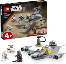 LEGO® Star Wars™ 75410 Mando, Grogu un N-1 Starfighter™ zvaigžņu iznīcinātājs