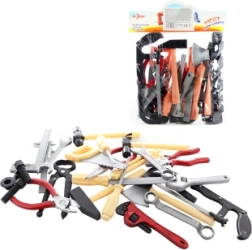 Bērnu maisiņš ar instrumentiem – plastmasas instrumentu komplekts mazajiem meistariem