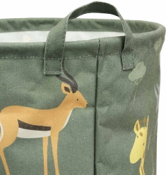 A Little Lovely Company rotaļlietu uzglabāšanas grozs – Savana