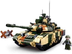T-90 tanka konstruktors Sluban Model Bricks