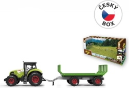 Traktors ar piekabi ar skaņu un gaismu