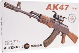 AK-47 ar gēla lodītēm ar piederumiem