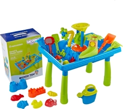 Ūdens un smilšu galds 2-in-1 Palma 18 gab.