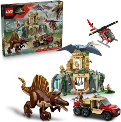 Lego Jurassic World: Aerial Mission with Quetzalcoatlus and Spinosaurus