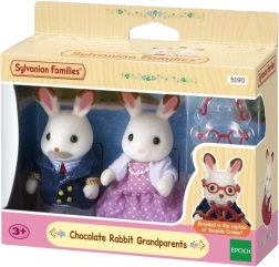 Sylvanian Families trušu vecvecāki ar šokolādes krāsas ausīm