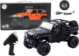 RC apvidus auto 2.4G ar 4x4 piedziņu – melns