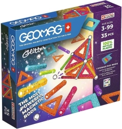 Geomag Glitter – magnētiskais konstruktors 35 detaļas