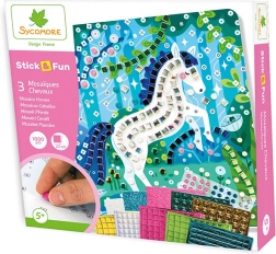Stick & Fun mozaīka – zirgiņu radošais komplekts bērniem