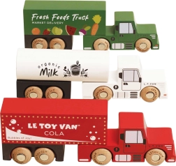 Le Toy Van koka kravas auto komplekts bērniem