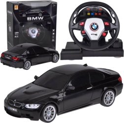 RC auto ar stūri BMW M3 1:24 – jautra attālināti vadāma sporta mašīna bērniem