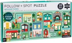 Labirints un puzle Pilsēta bērniem no Petit Collage