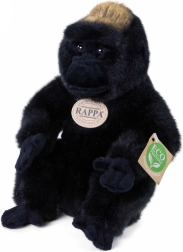 Plīša gorilla sēdoša 23 cm, videi draudzīga