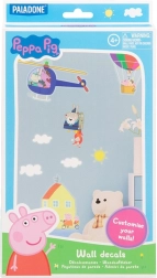 Sienas uzlīmes Peppa Pig