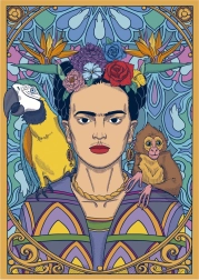 Puzle Frida Kahlo 1500 gab.