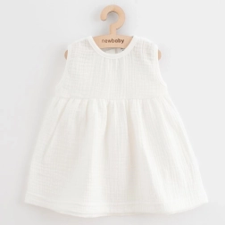 Muslin baby dress New Baby Elizabeth, size 62 (3–6 months)