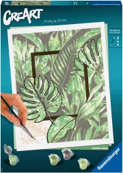 Creart calming leaves painting set