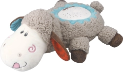 Plush projector sheep with music 35 cm