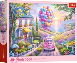 Pu­zlē 1000 gabalu – Romantiska brauciens – Trefl