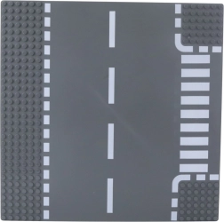 Būvniecības pamatne ceļš ar gājēju pāreju 26 × 26 cm