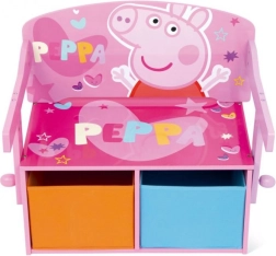 Peppa Pig Kids’ Bench 3 in 1 (bench, desk and toy storage box)