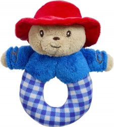 Plush Rattle PADDINGTON for Babies – Blue