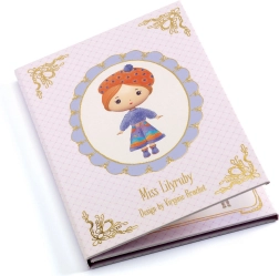 DJECO Tinyly pārvietojamās uzlīmes Miss Lilyruby