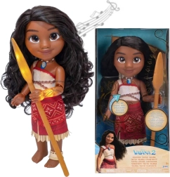 Disney Princess dziedošā lelle MOANA ar tetovējumu un airi 35 cm