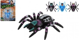 Rāpojošs zirneklis uz stikla, plastmasas, 8 cm