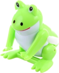 Lēkājoša uzvelkama vardīte – plastmasas rotaļlieta bērniem