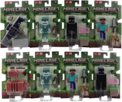 Minecraft figūriņa 8 cm ar portāla detaļu