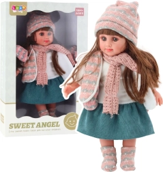 Lelle SWEET ANGEL ziemas tērpā 36 cm