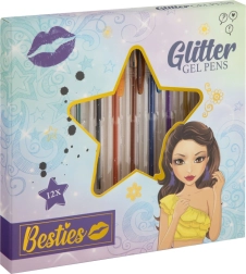 Gēlpildspalvu komplekts dažādās krāsās