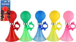 Velosipēda taure ar gumijas bumbieri, 14 cm – vairākas krāsas