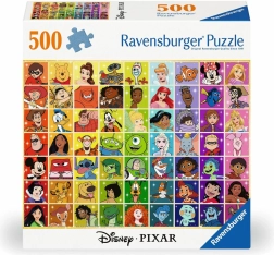 Ravensburger puzle Disney: tēliņi 500 gabaliņu