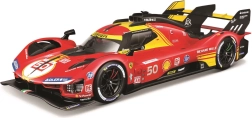 Bburago 1:18 Ferrari 499P LMH Nr. 50 24h Le Mans čempions 2024 aizsargapvalkā