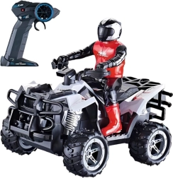 Woopie RC kaskadieru kvadricikls 1:16 ar braucēju