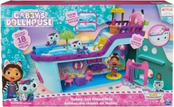 GABBY’S DOLLHOUSE Kaķu draudzības laiva – rotaļu komplekts ar Nāriņkaķi un Gabiju