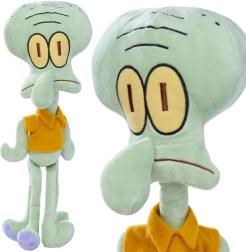 Mīkstā rotaļlieta SQUIDWARD no SPONGEBOB pasaules, 35 cm