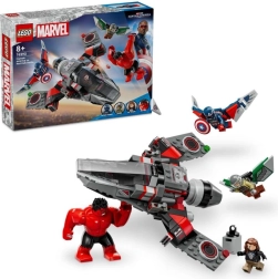 LEGO® Marvel 76292 Cīņa: Kapteinis Amerika pret Sarkano Halku