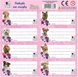 Derform sheet of notebook labels dogs 8 pcs - 1 piece