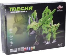 RC konstruktoru komplekts dinozaurs Mecha Triceratops 23,7 cm