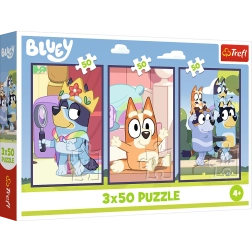 Puzle 3×50 Bluey ģimene