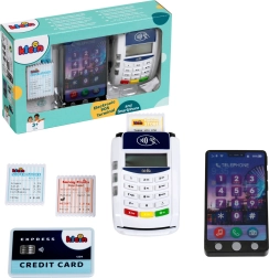 Bērnu POS maksājumu terminālis ar viedtālruni un piederumiem KLEIN
