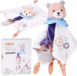 Mīļmantiņas lācītis ar kožamo riņķi un sedziņu KAICHI My Sweet Ko Bear