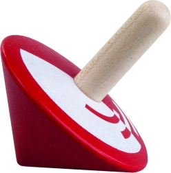 Koka griežamais vilciņš sarkanā krāsā