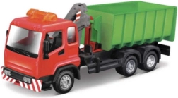 Bburago servisa transportlīdzeklis ar āķa pacēlāju un celtni 1:43