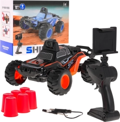RC apvidus auto SHINE ar Wi‑Fi kameru bērniem no 6 gadu vecuma