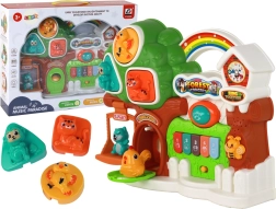 Mūzikas meža klavierītes bērniem – interaktīvs izglītojošs panelis ar melodijām un dzīvnieciņiem