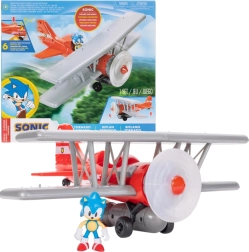 Sonic The Hedgehog Tornado Biplane komplekts ar Jakks Pacific figūriņu