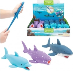 Stiepjams antistresa jūras dzīvnieciņš no silikona, pildīts ar smiltīm